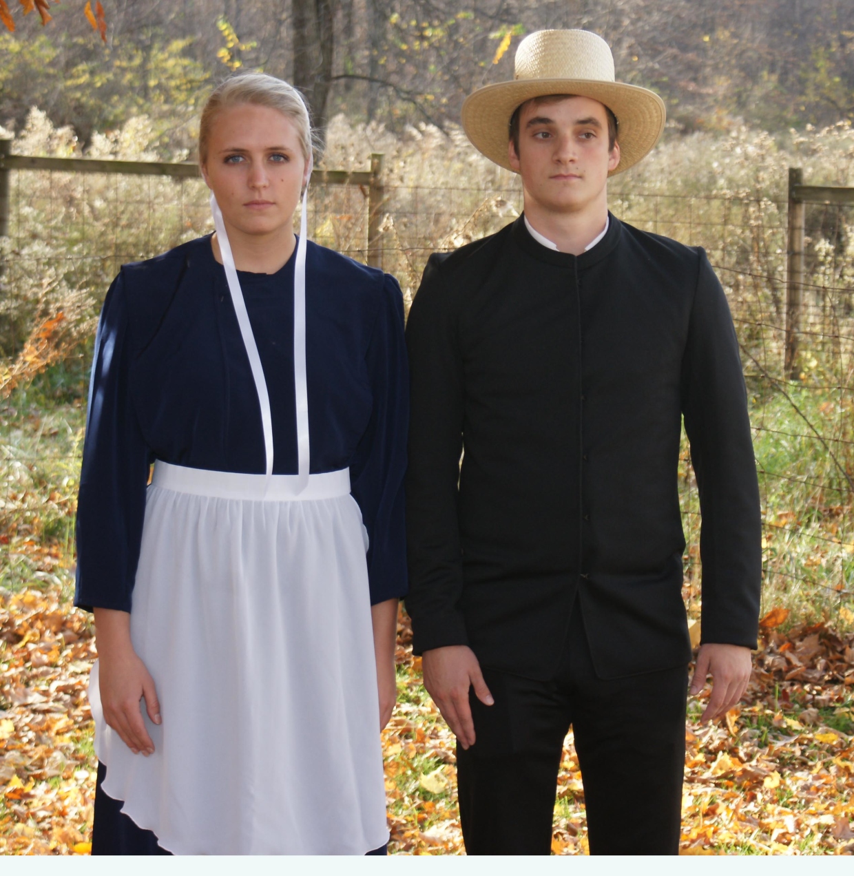 Same Deluxe Outfits as Option 2 but also includes the black Amish travel bo...